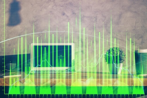 A graph comparing energy consumption in megawatt-hours (MWh) of a Proof-of-Work blockchain versus a Proof-of-Stake blockchain over a year, visually emphasizing the dramatic difference in energy usage with annotations highlighting the implications for carbon emissions and energy costs.