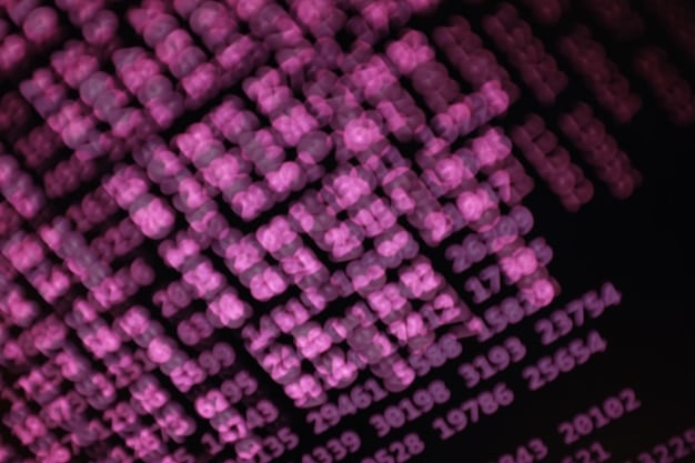 A close-up shot of a computer screen displaying lines of Solidity code, with a blockchain logo subtly visible in the background. The focus is on the technical aspect of blockchain development.