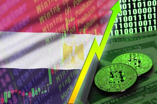 A split-screen graphic showing the old vs. new US cryptocurrency regulations, with one side depicting confusion and the other clarity, highlighting potential tax implications with charts and graphs.