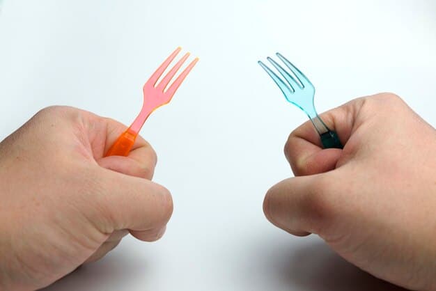 A flowchart illustrating the difference between hard forks and soft forks. The chart should clearly show how a hard fork leads to two separate blockchains, while a soft fork is backward-compatible.